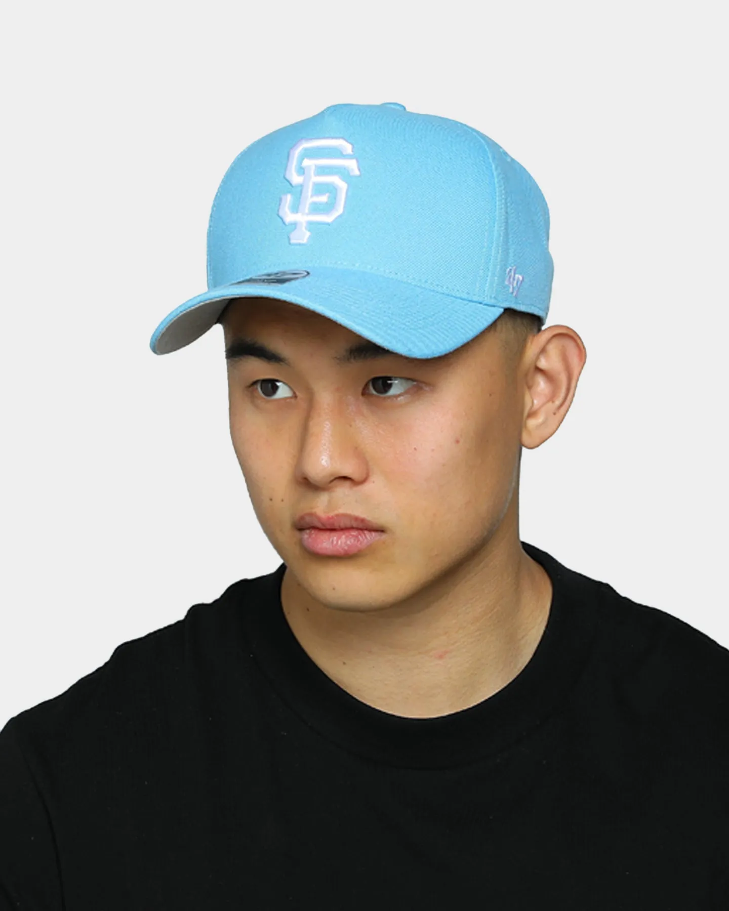 47 Brand Men's San Francisco Giants MVP DT Snapback Columbia Blue