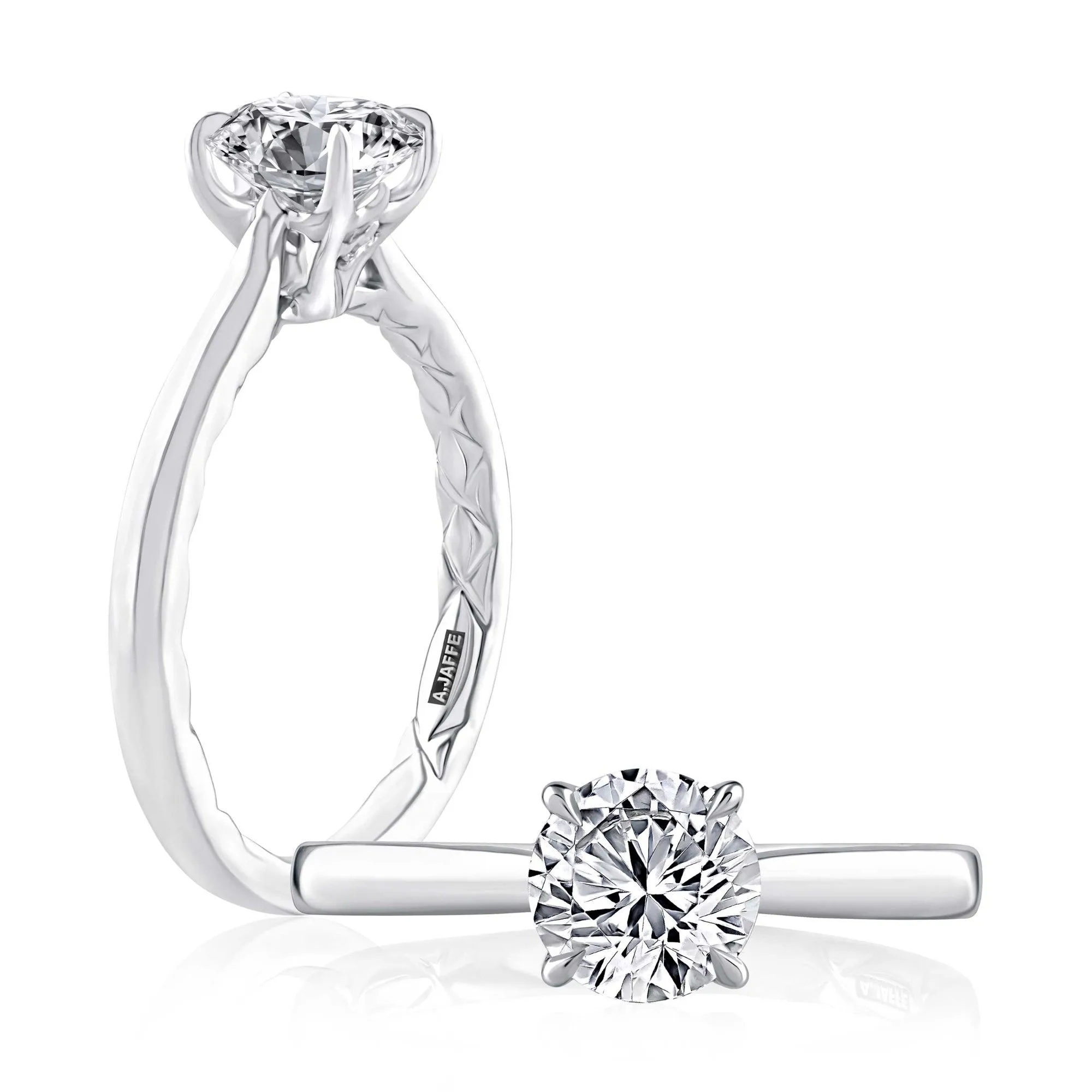 A. JAFFE Solitaire Engagement Ring