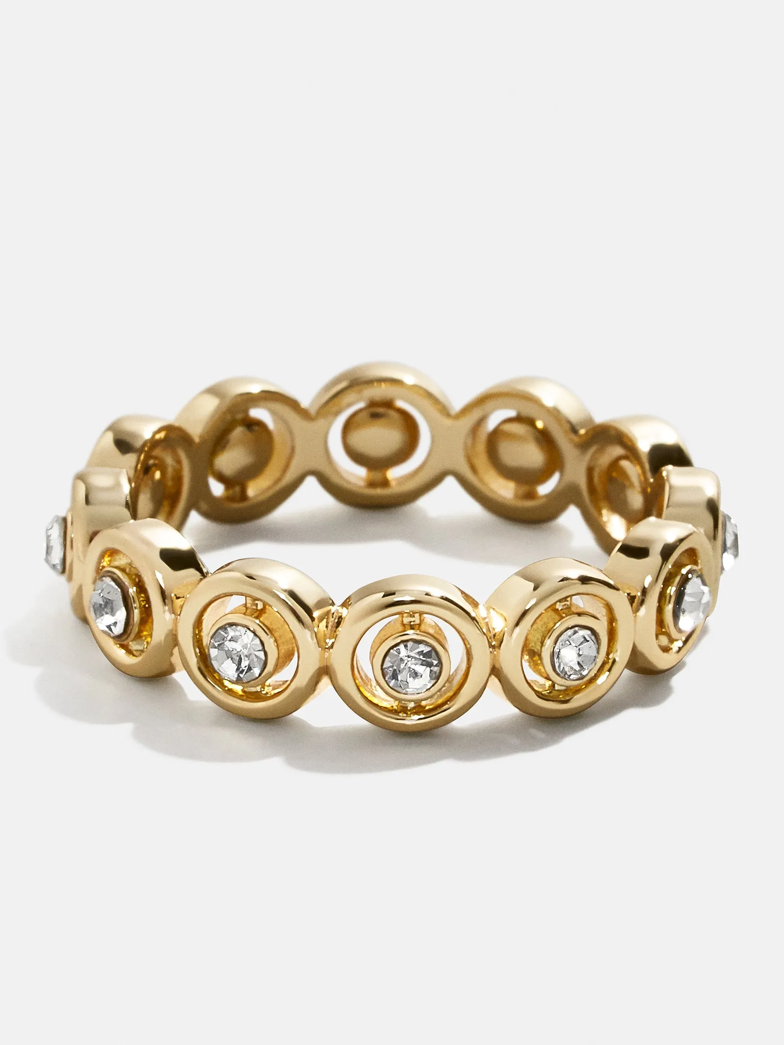 Arynn Ring - Clear/Gold