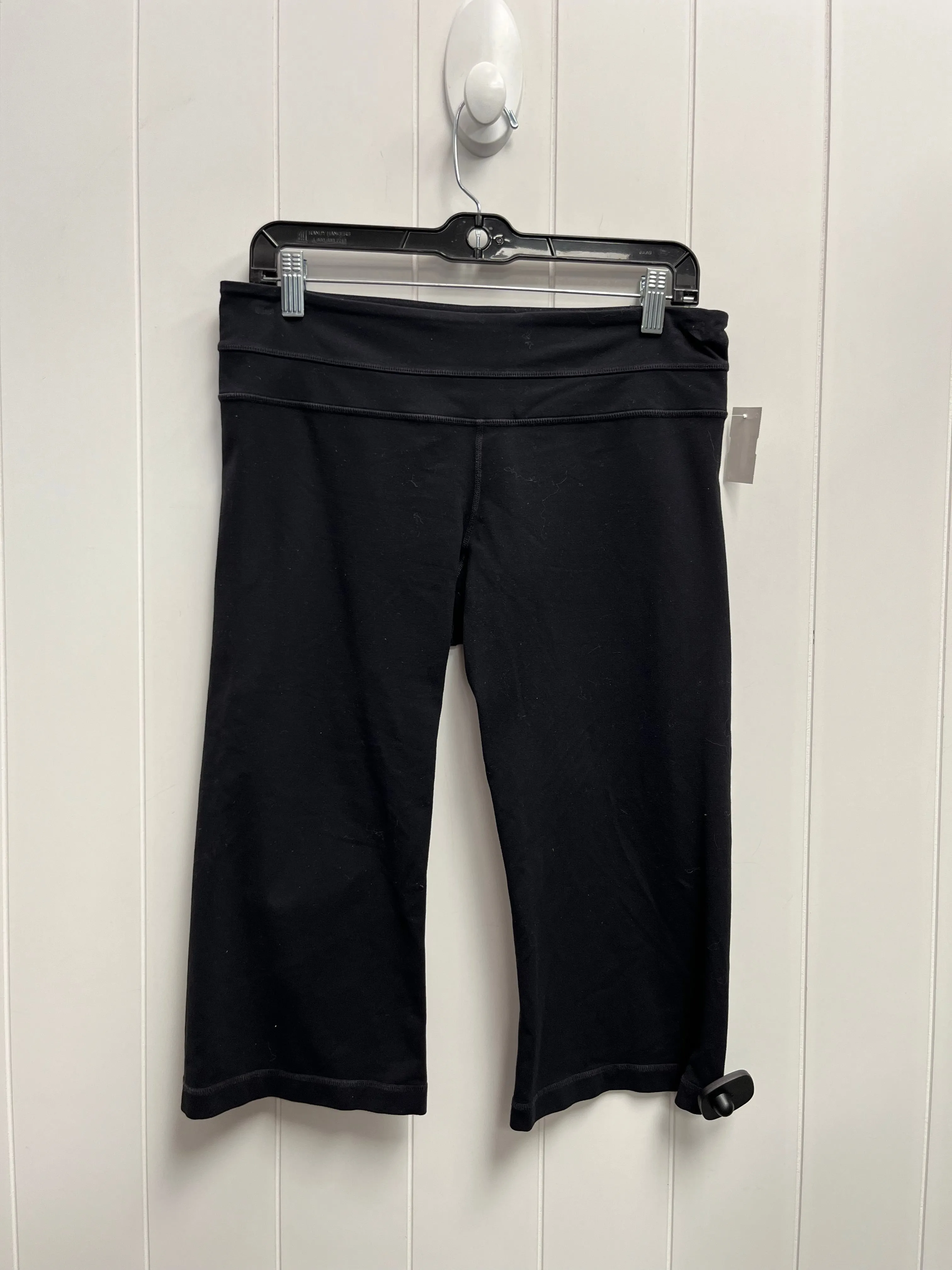 Athletic Capris By Lululemon In Black, Size: Xl