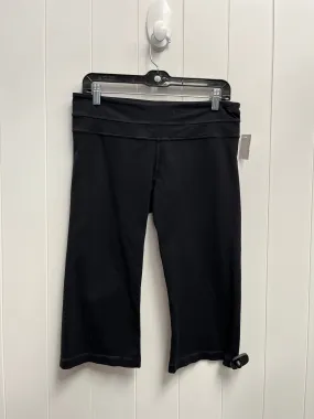 Athletic Capris By Lululemon In Black, Size: Xl