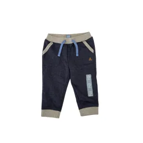 Baby Gap Navy and Grey Jogger Pants (12 - 18 Months) | Brand New |