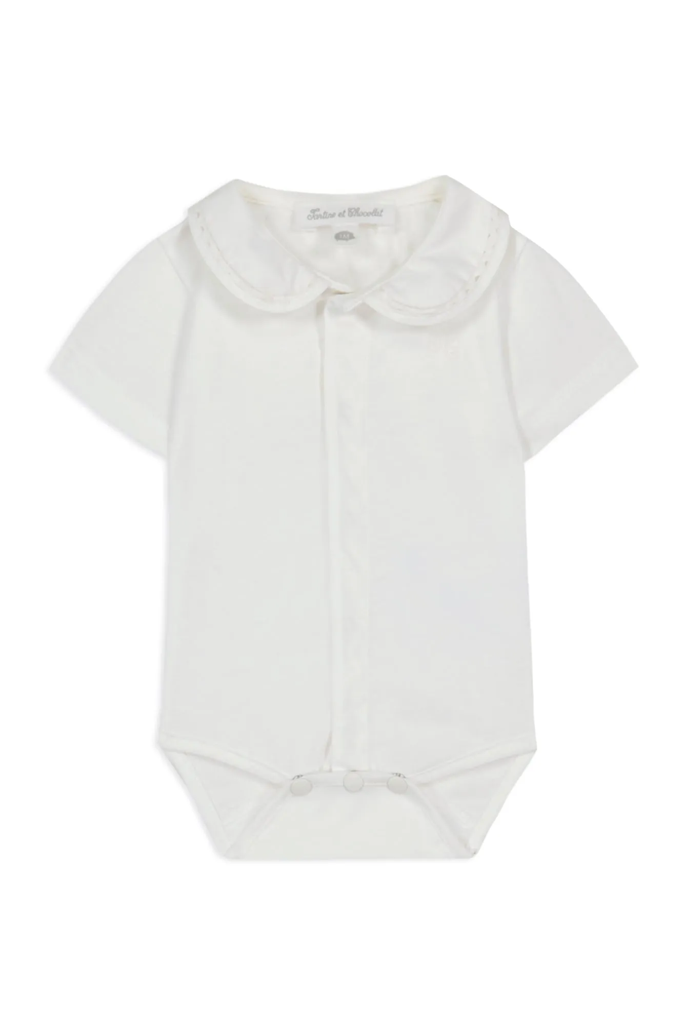 Bodysuit - Ecru Round neck