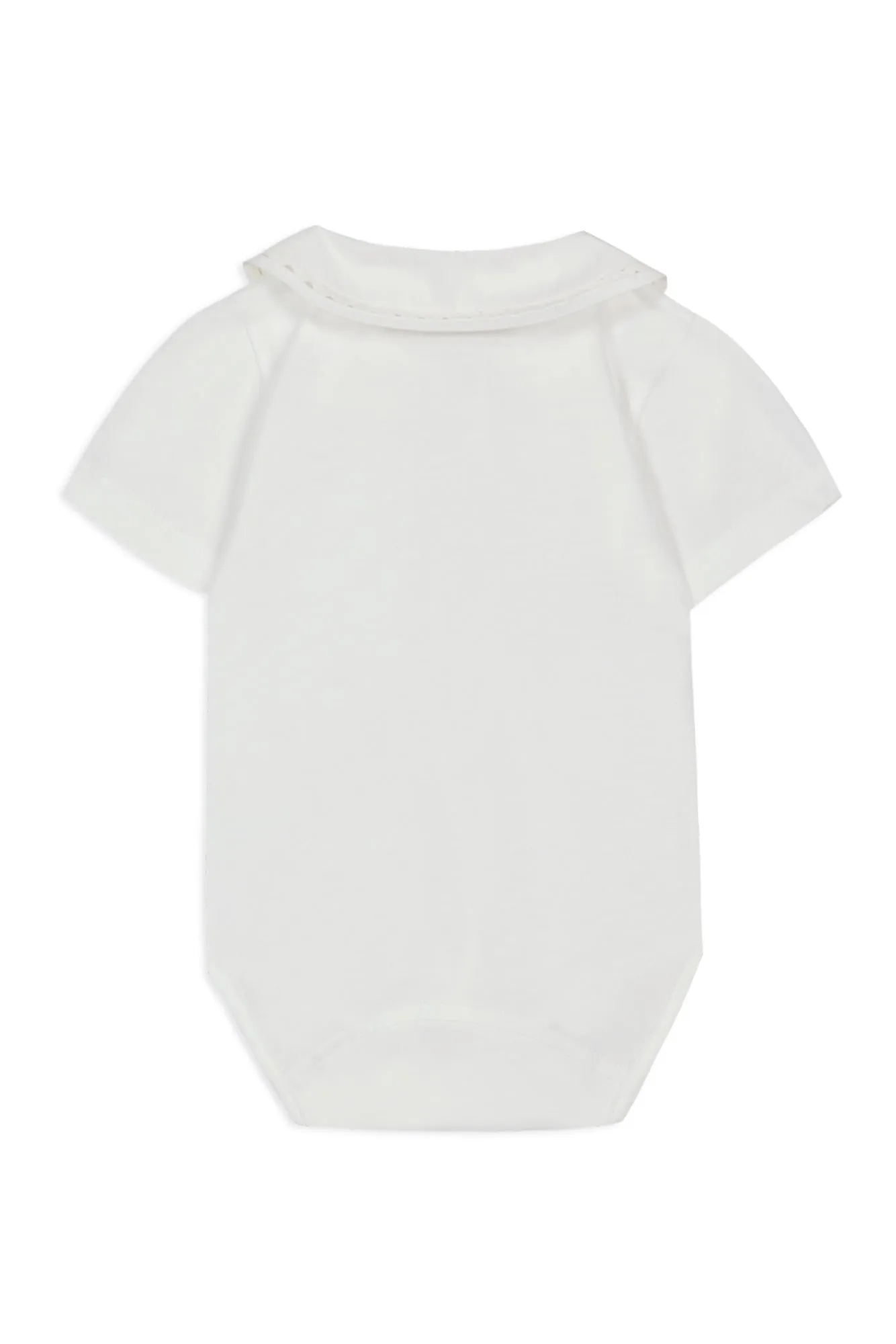 Bodysuit - Ecru Round neck