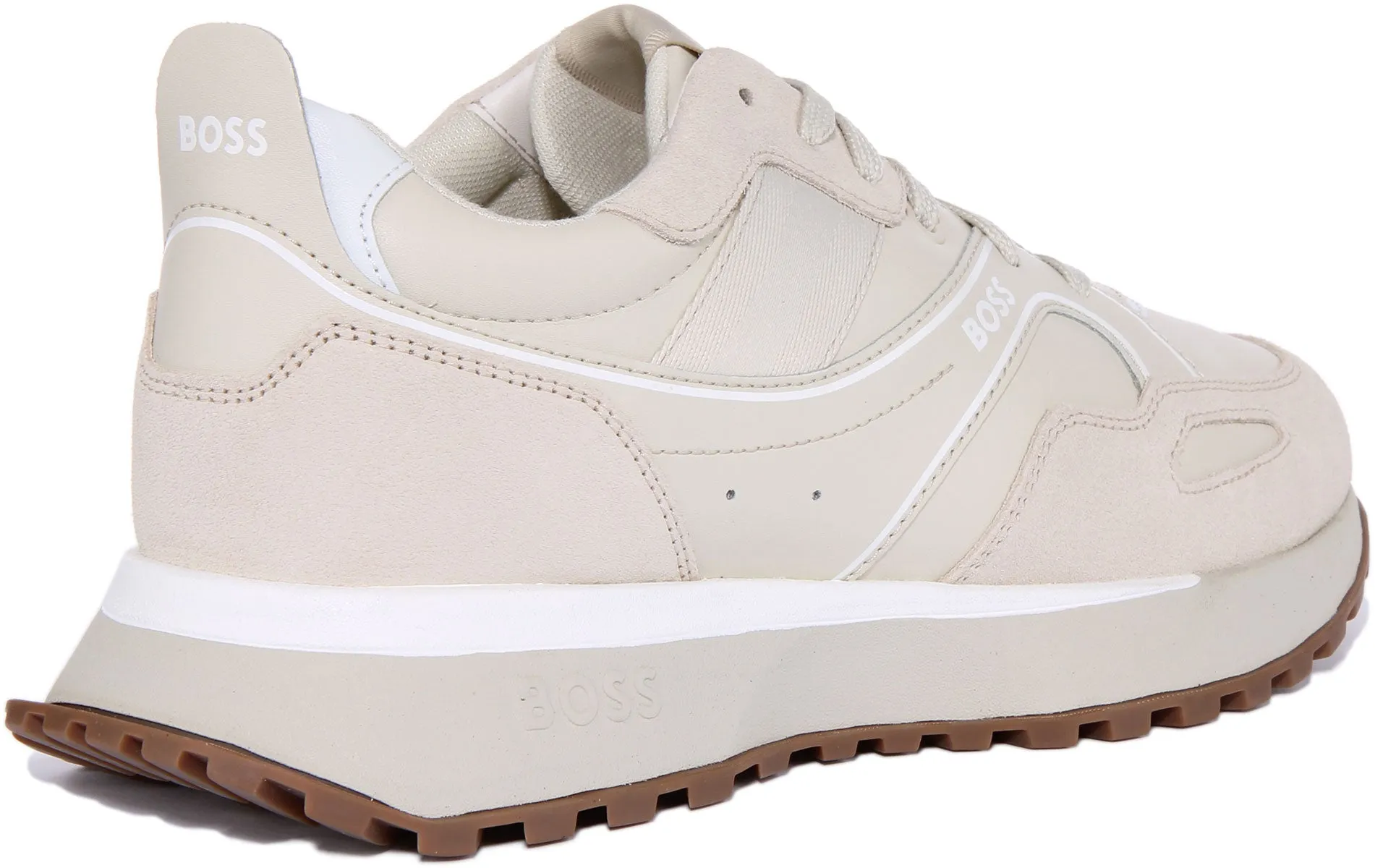 Boss Jonah Runner Itsd In Cream For Men