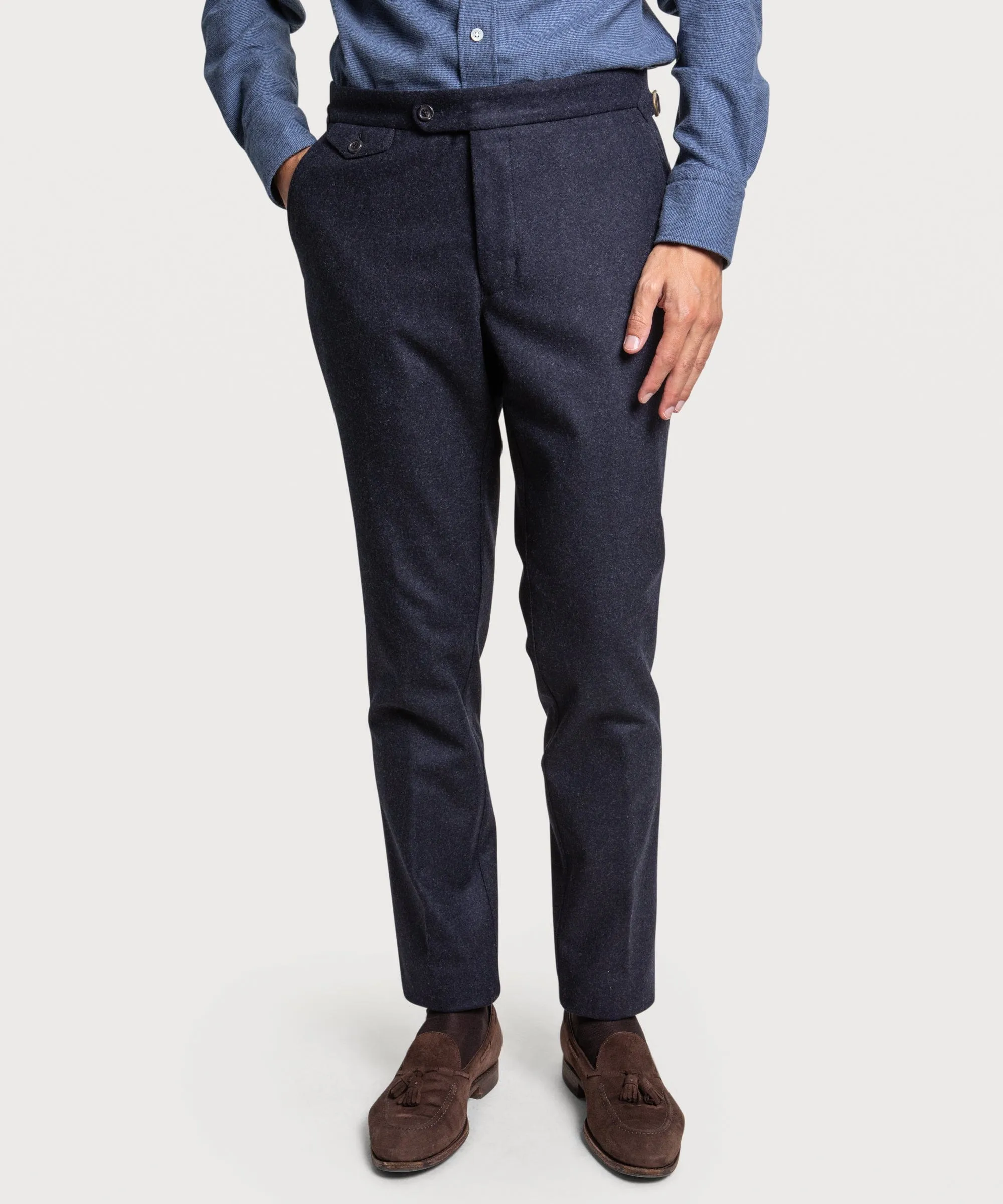 Flannel Dinner Trousers