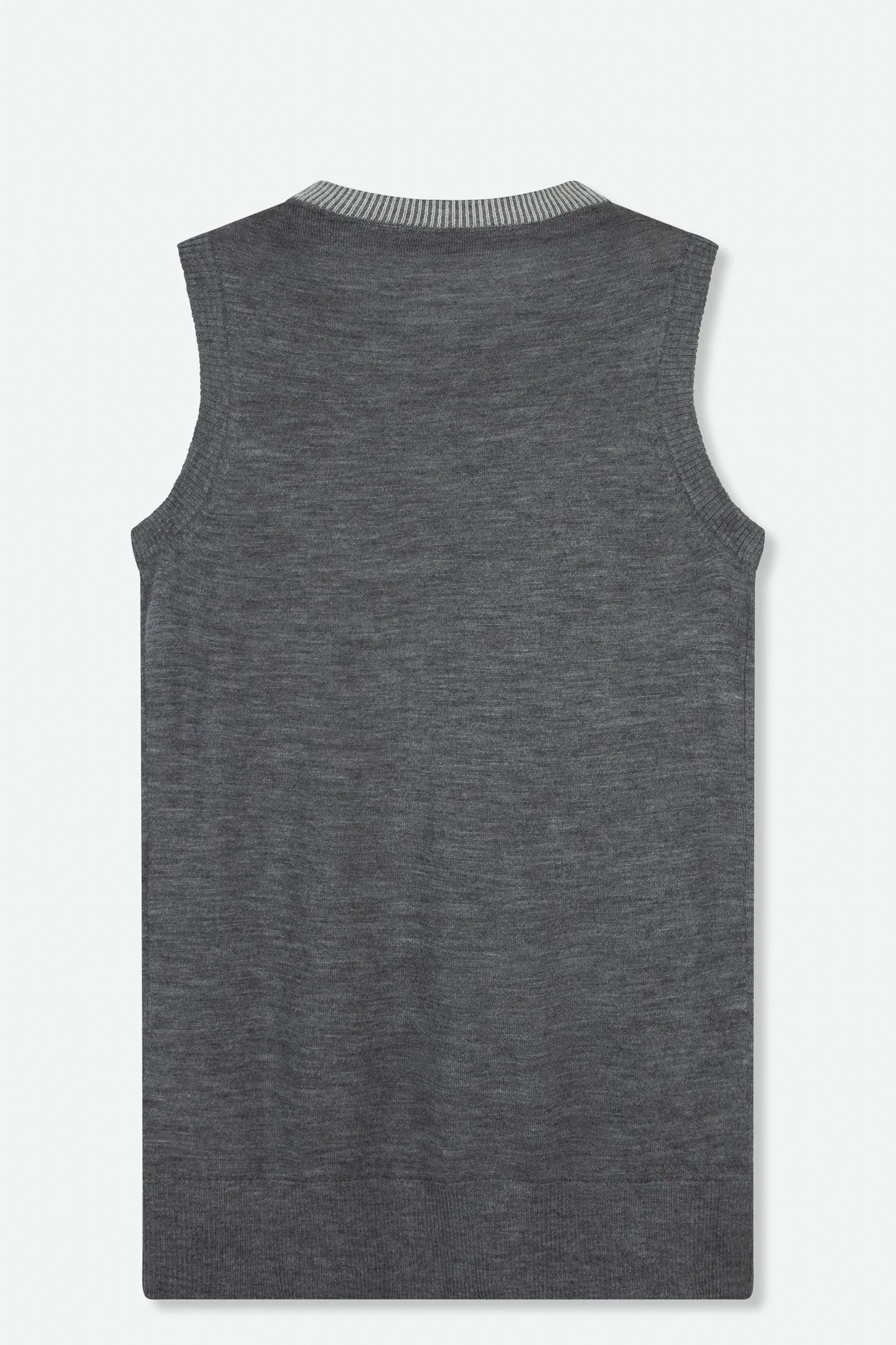 GABBY SLEEVELESS TANK IN FINE GAUGE CASHMERE