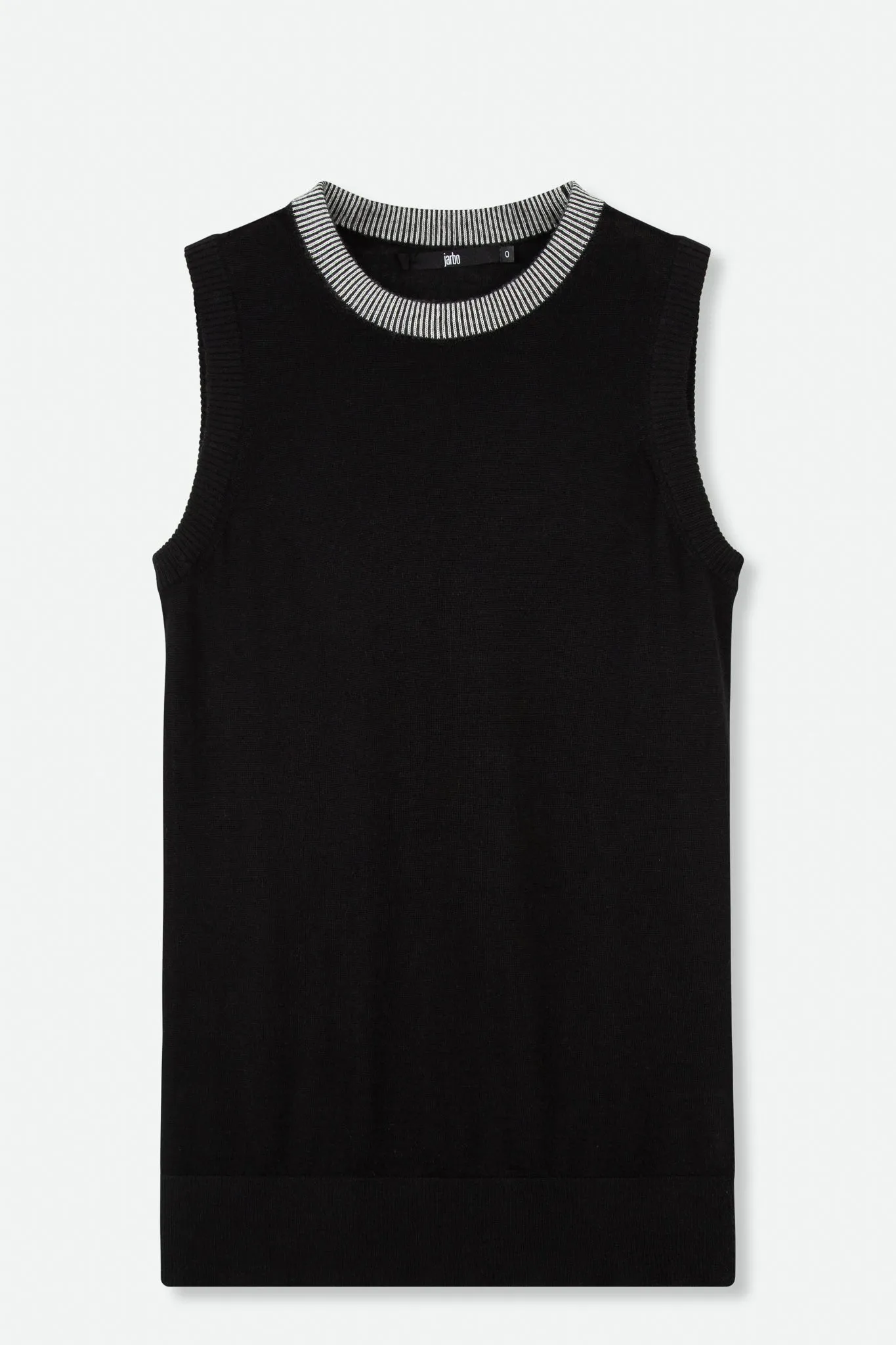 GABBY SLEEVELESS TANK IN FINE GAUGE CASHMERE