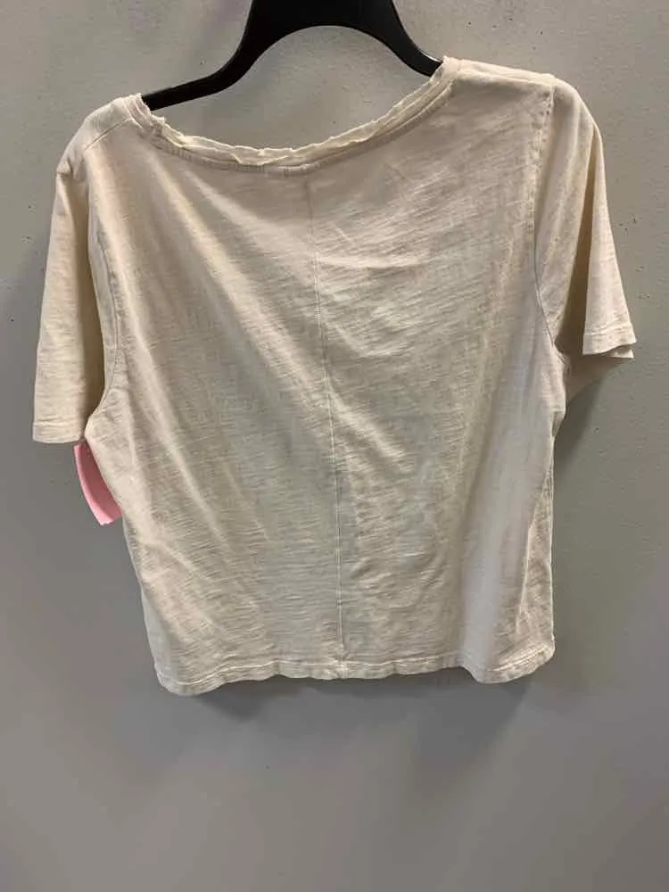 GAP Tops Size L OFF WHITE TOP