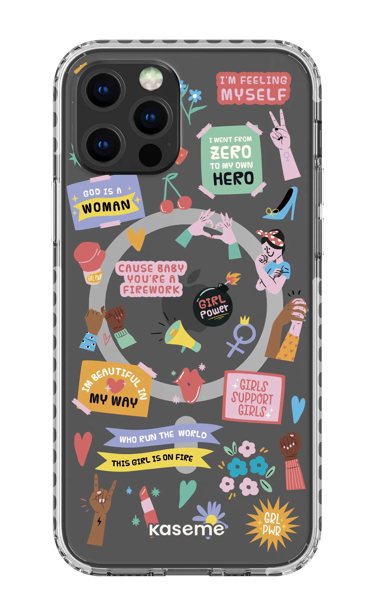 Girl Boss Clear Case