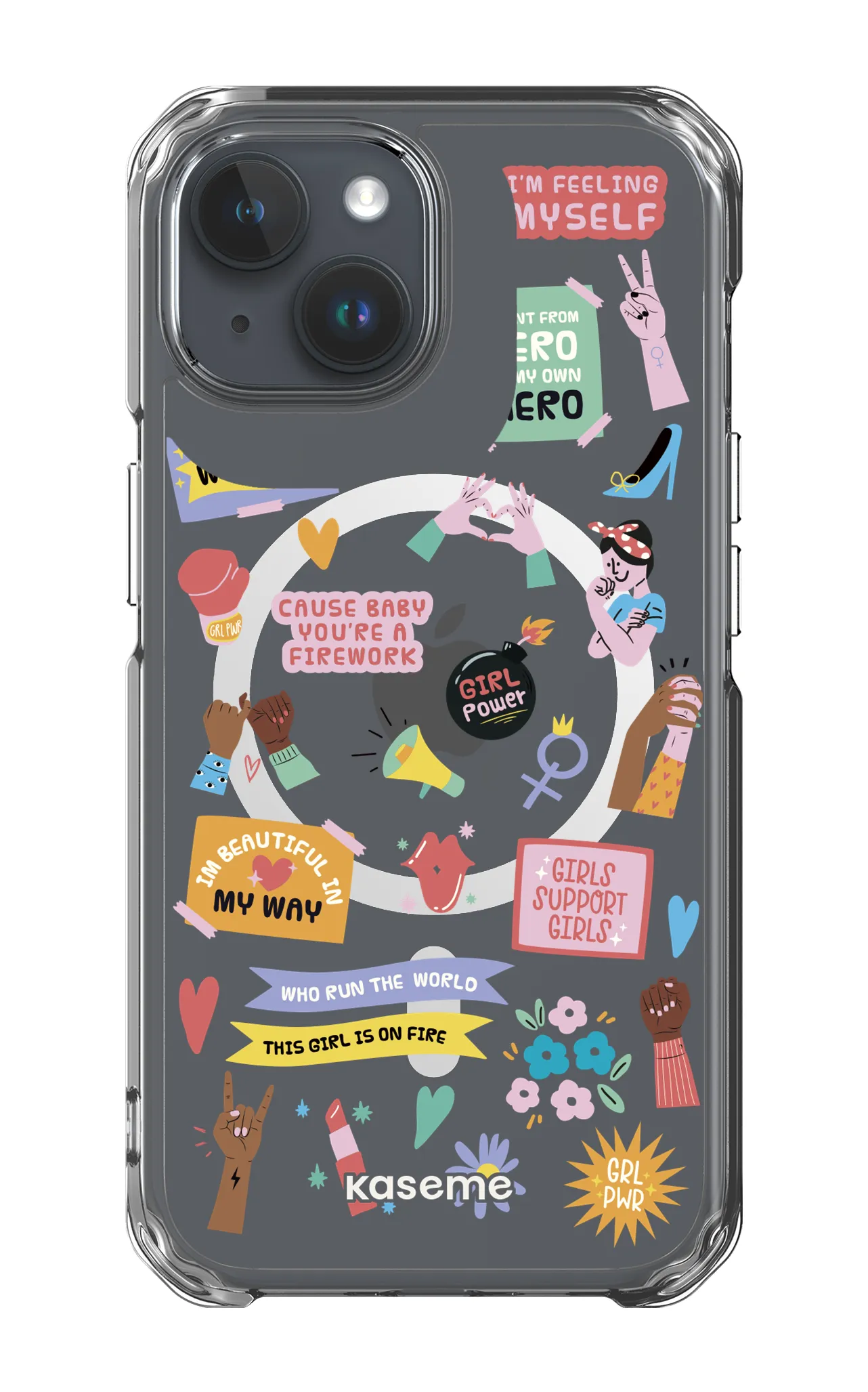 Girl Boss Clear Case