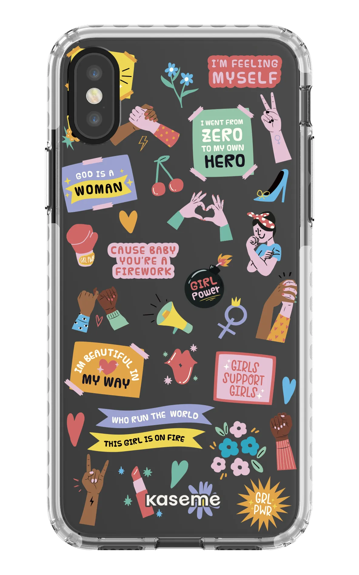 Girl Boss Clear Case