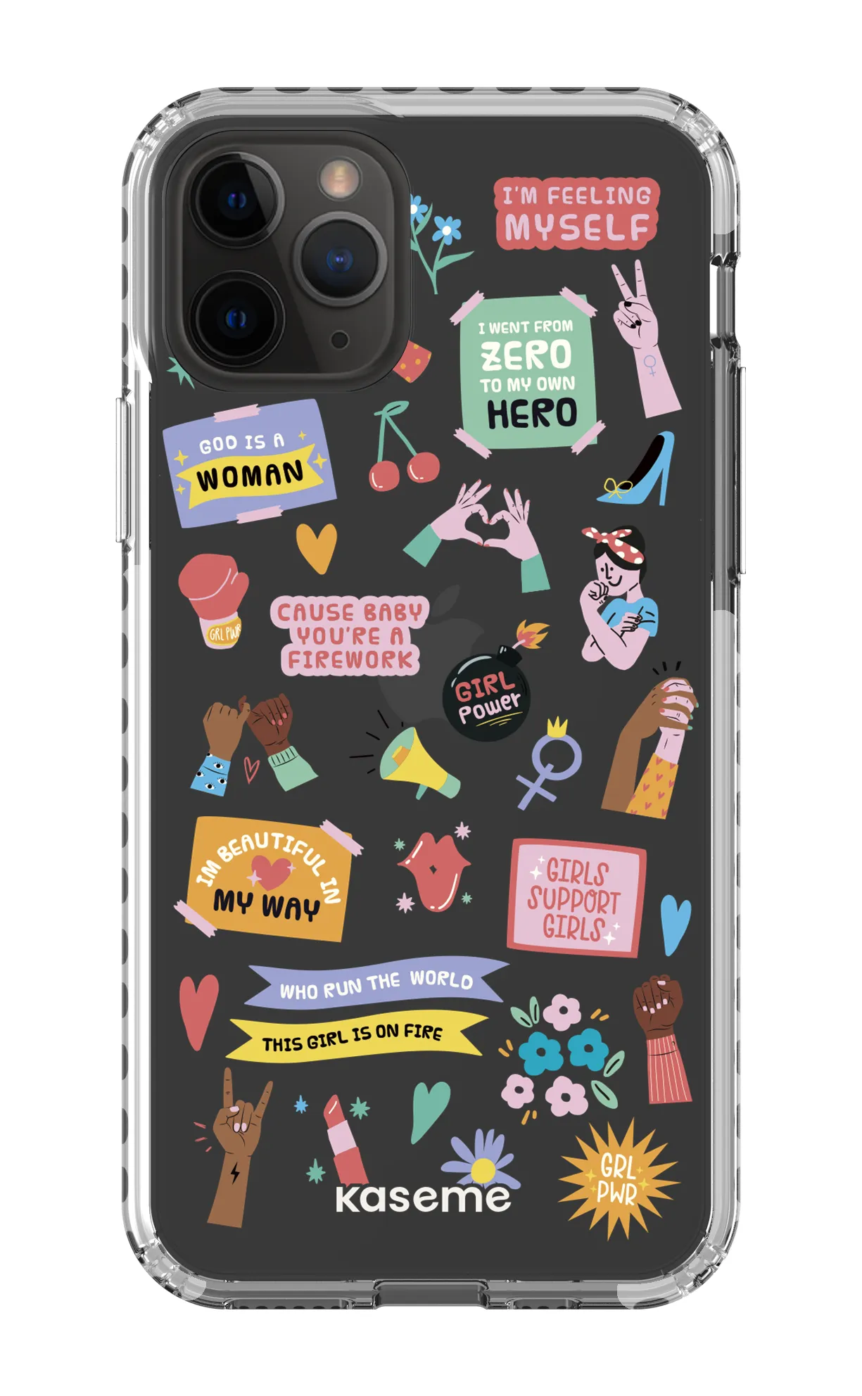 Girl Boss Clear Case