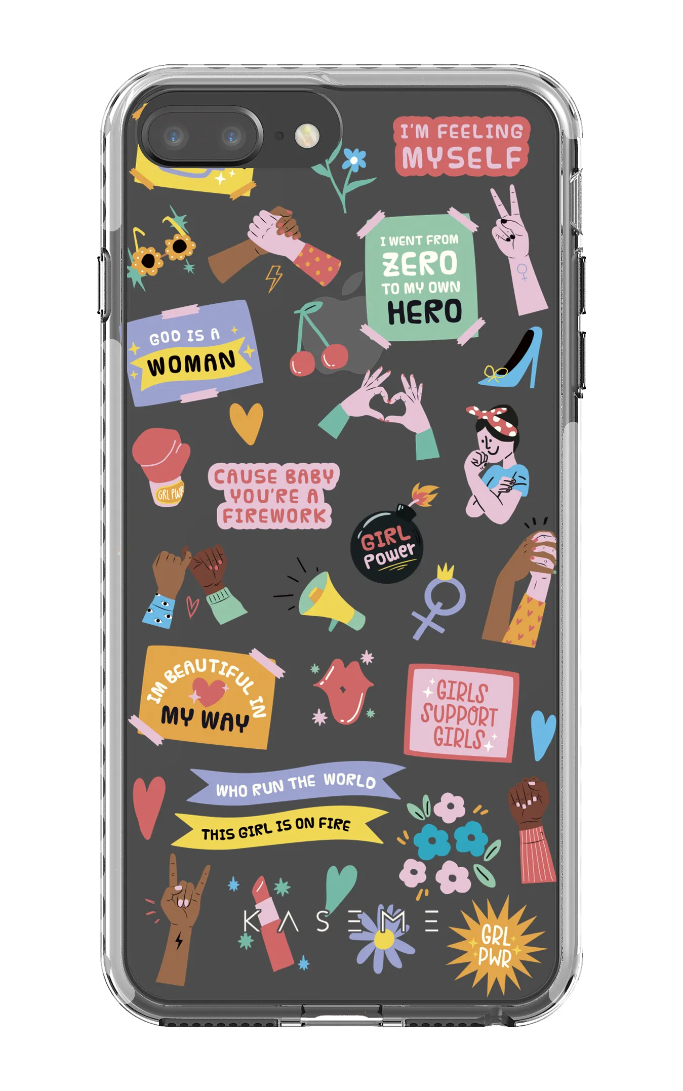 Girl Boss Clear Case