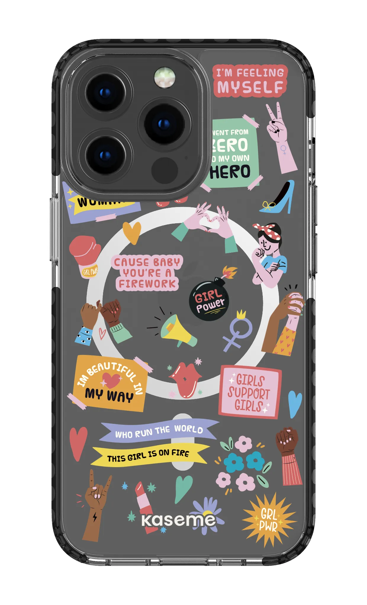 Girl Boss Clear Case