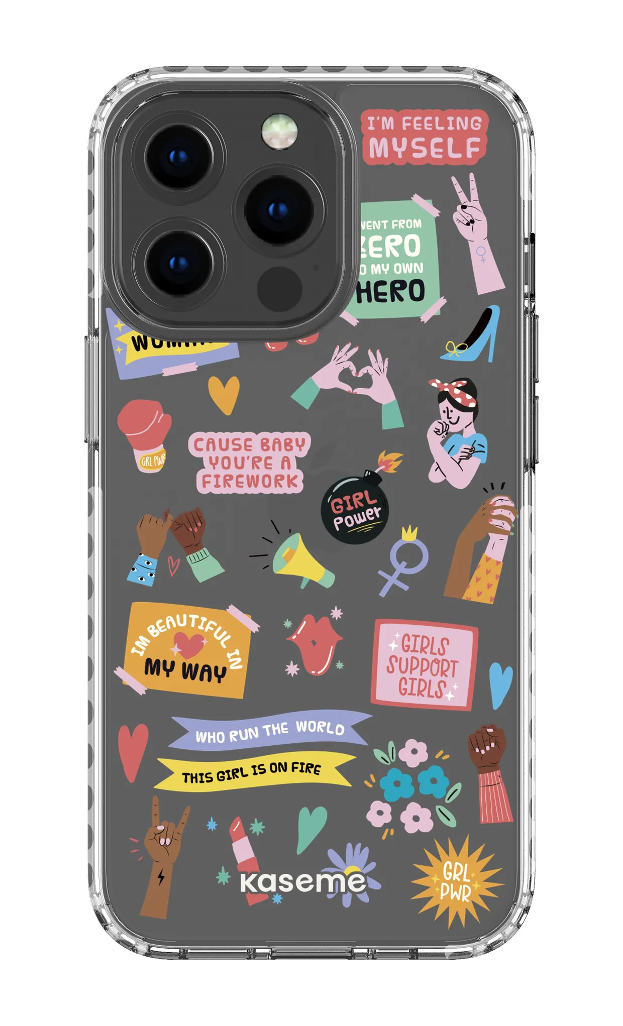 Girl Boss Clear Case