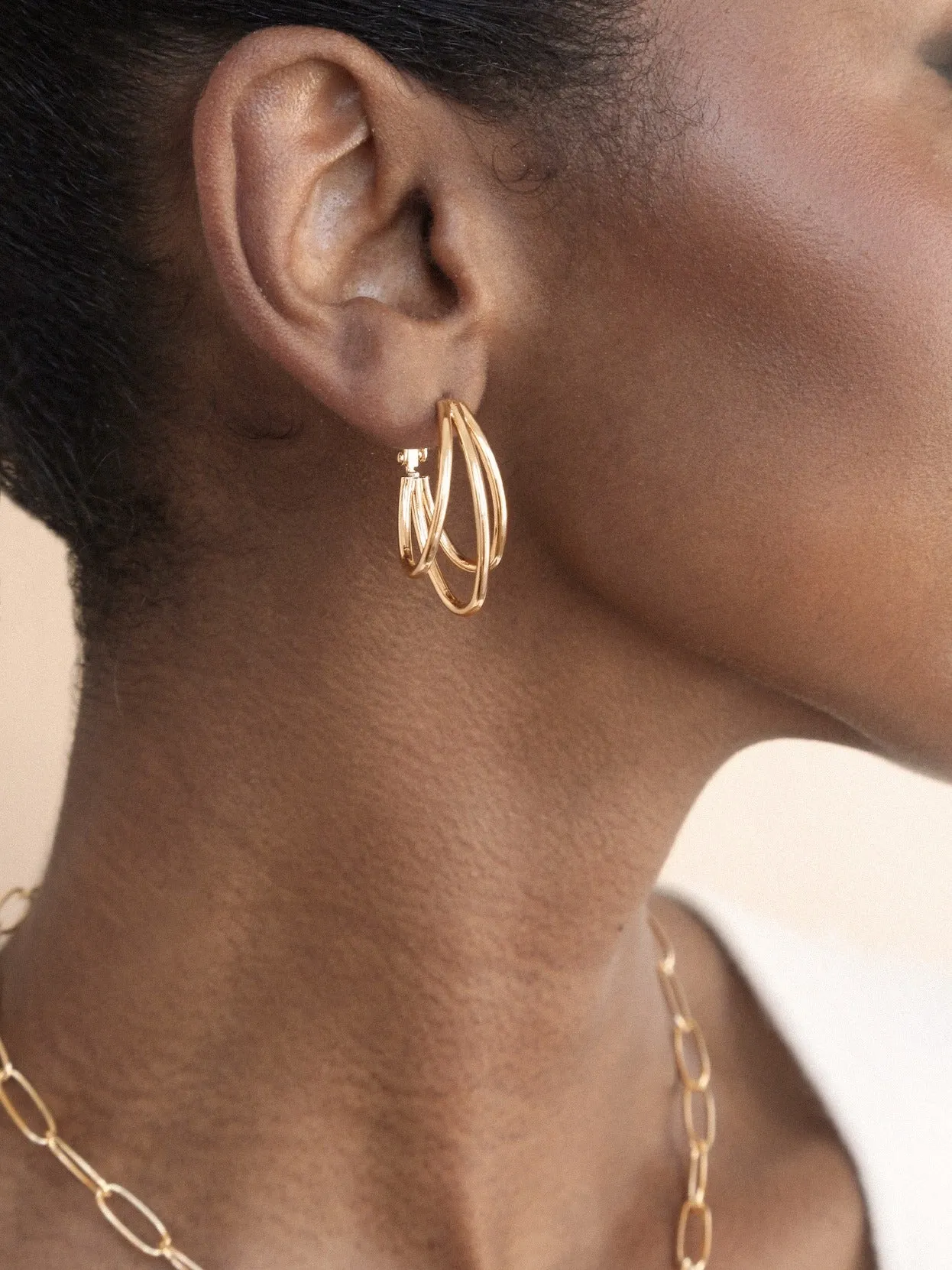 Helena Hoop Earrings