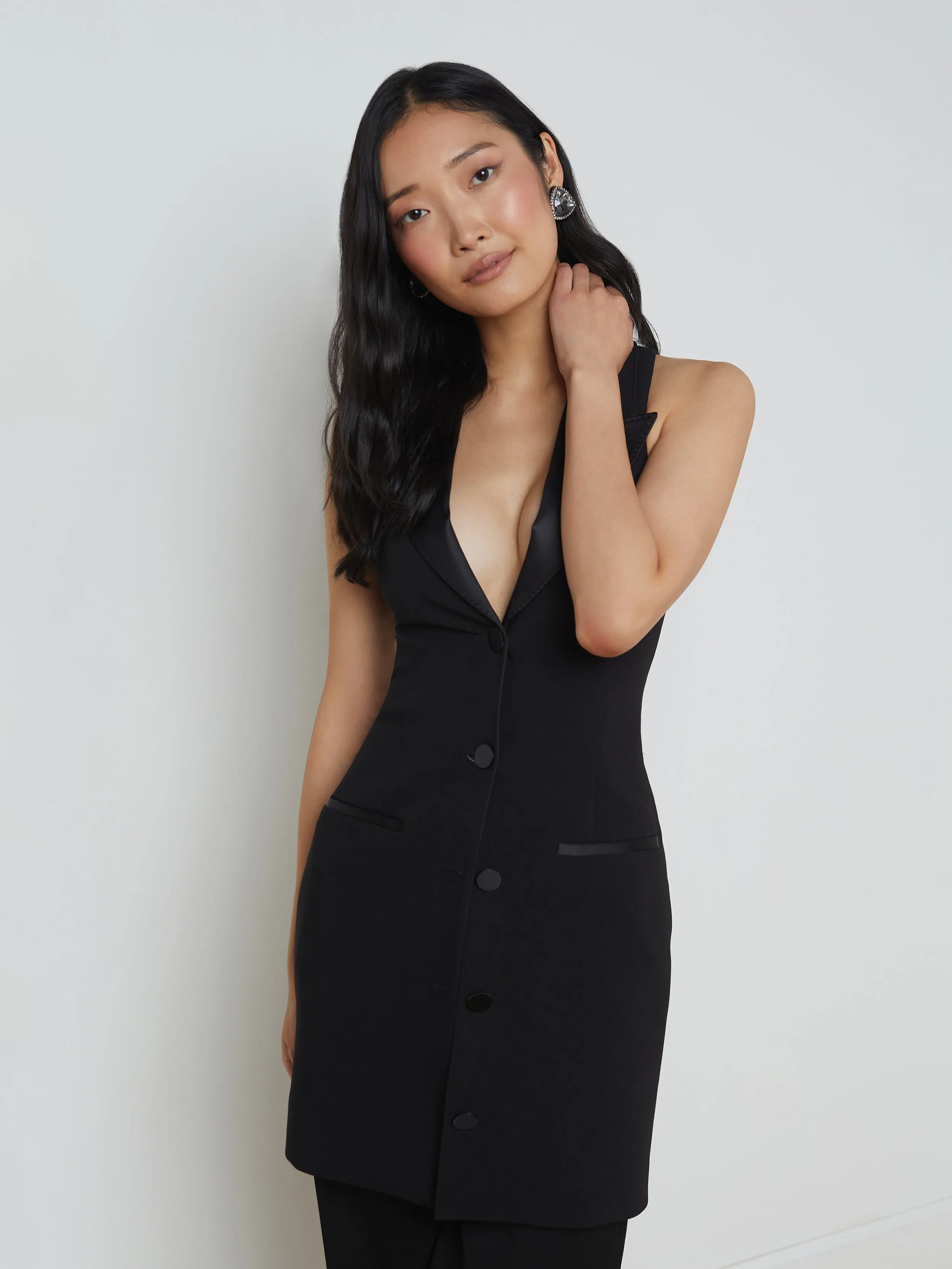 Jazlynn Tuxedo Dress