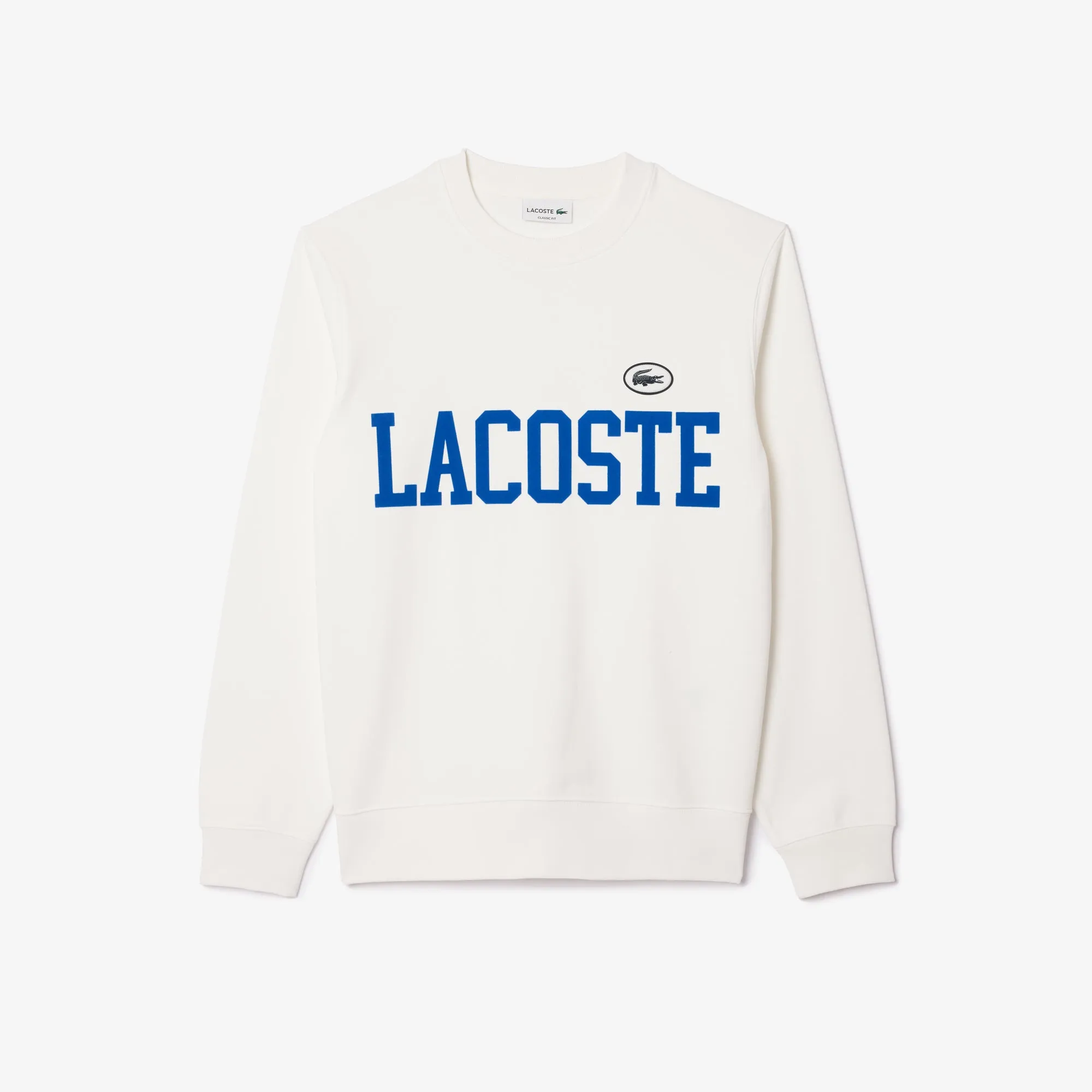 Lacoste Flocked Fleece Jogger Sweatshirt