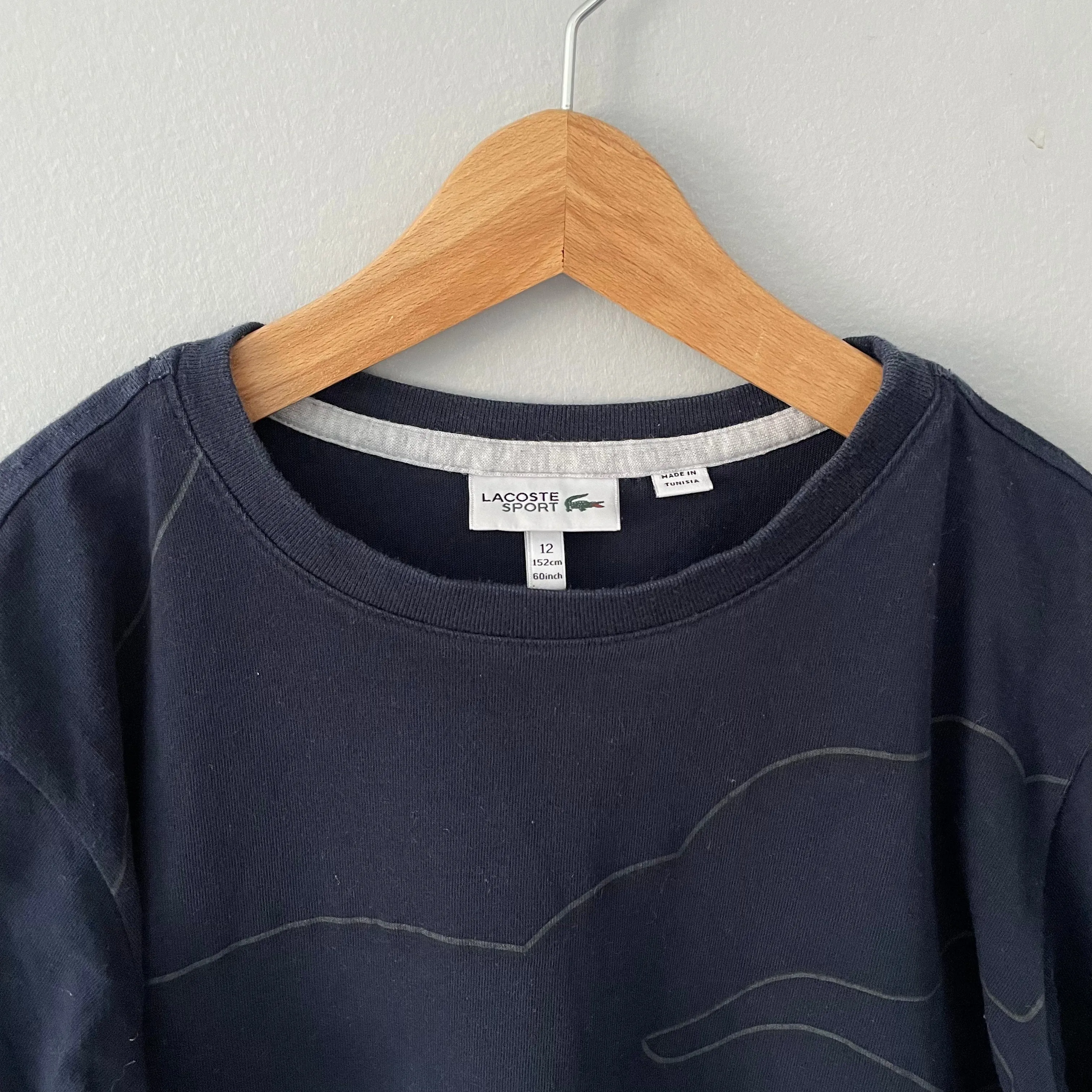 Lacoste / Navy T-shirt / 12Y