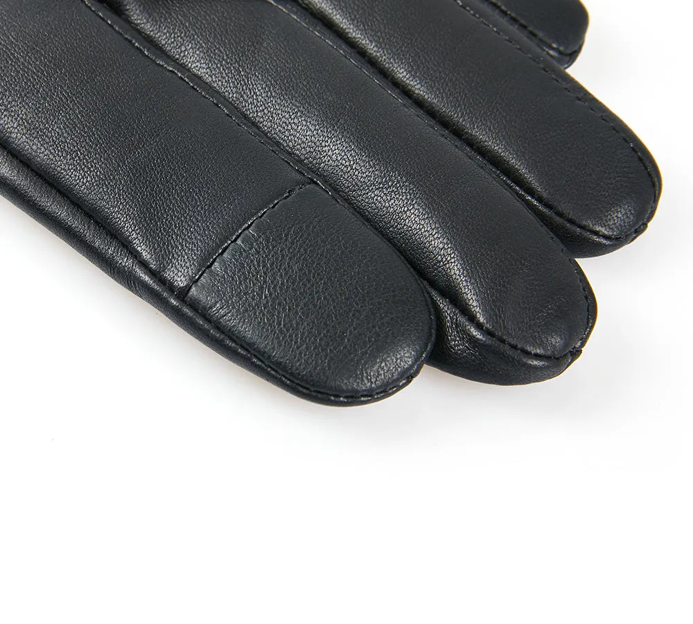 Ladies Sheepskin Wool Leather Gloves Belinda