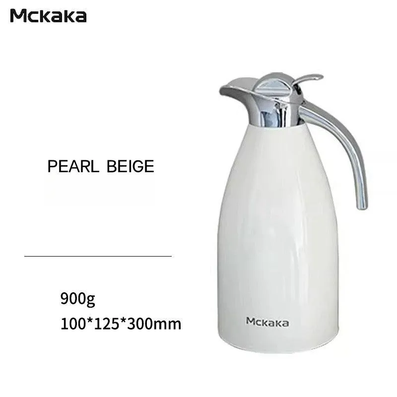 Mckaka Thermal Carafe - 2L Stainless Steel Vacuum Insulated