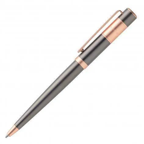 Ribbon Matt Gun Ballpoint Pen by Hugo Boss