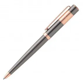 Ribbon Matt Gun Ballpoint Pen by Hugo Boss