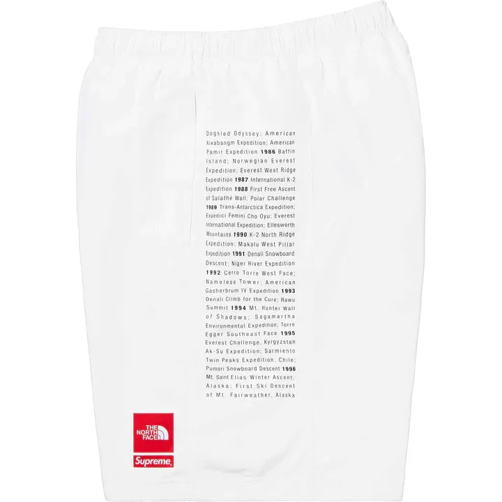 Short The North Face x Supreme Branco