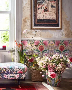 Susie Q Floral Wallpaper