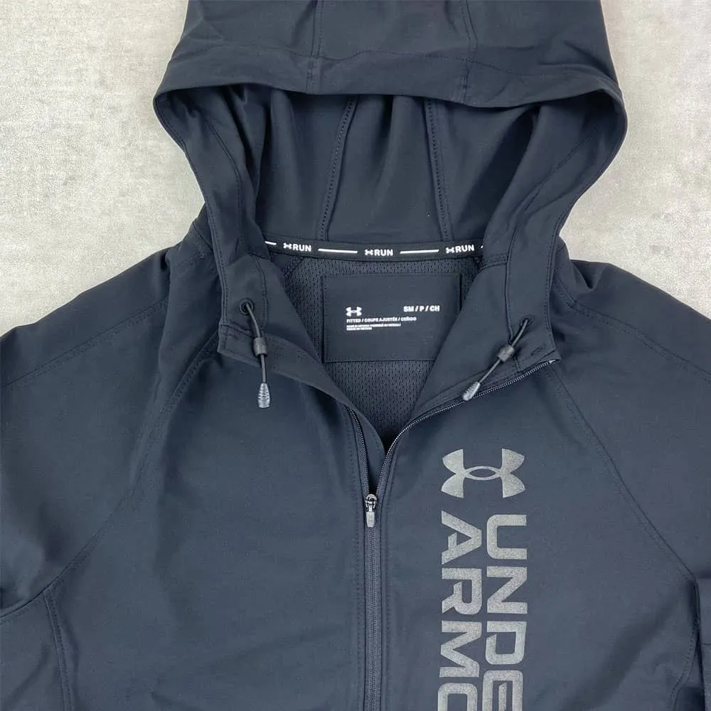 Under Armour Out Run The Storm Graphic Jacket Black