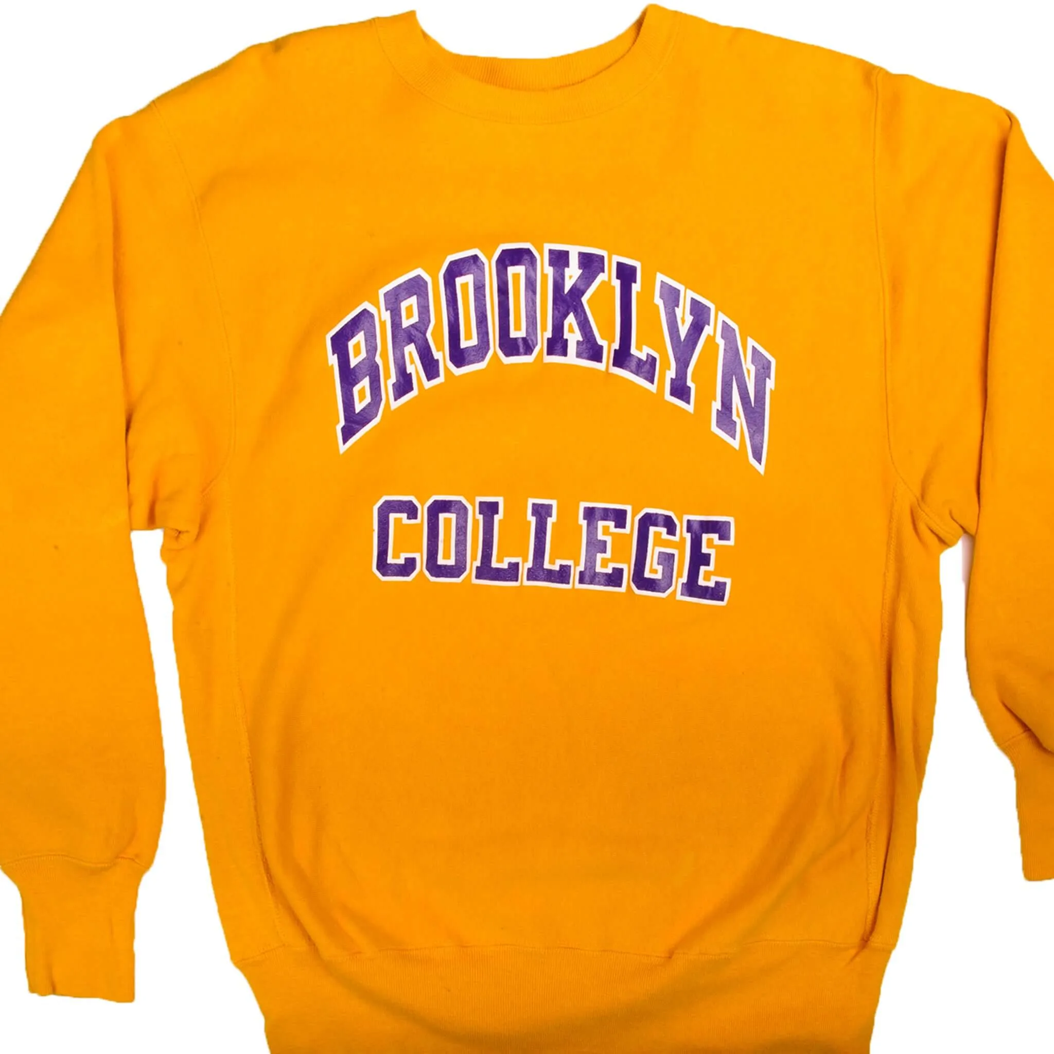 VINTAGE CHAMPION REVERSE WEAVE BROOKLYN COLLEGE SWEATSHIRT 1990S SIZE XL MADE IN USA