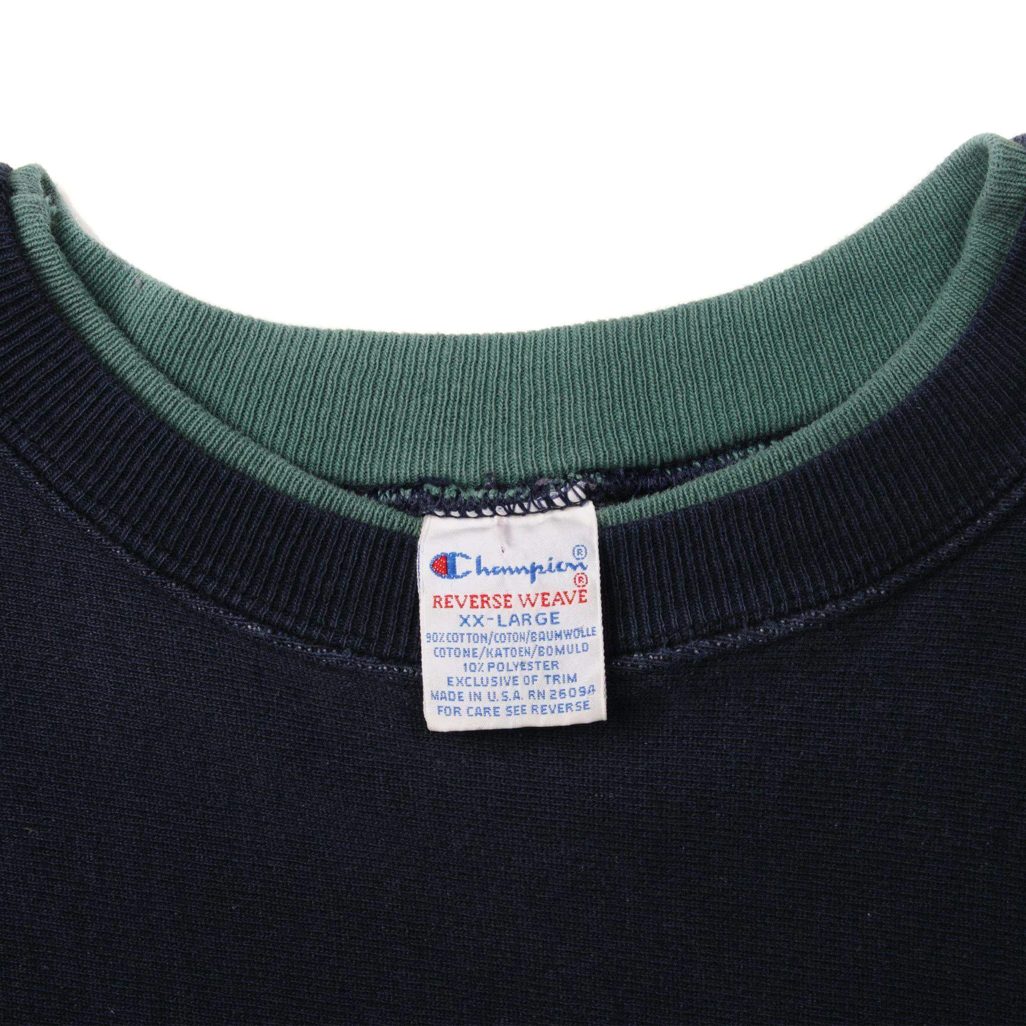 VINTAGE CHAMPION REVERSE WEAVE SWEATSHIRT 1990-MID 1990S SIZE 2XL MADE IN USA