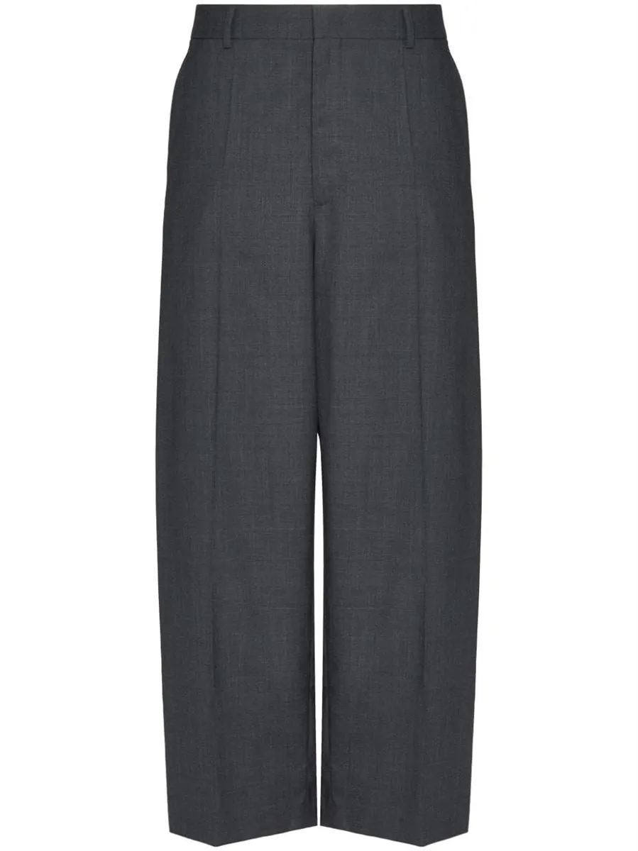 VIRGIN WOOL-BLEND TROUSERS