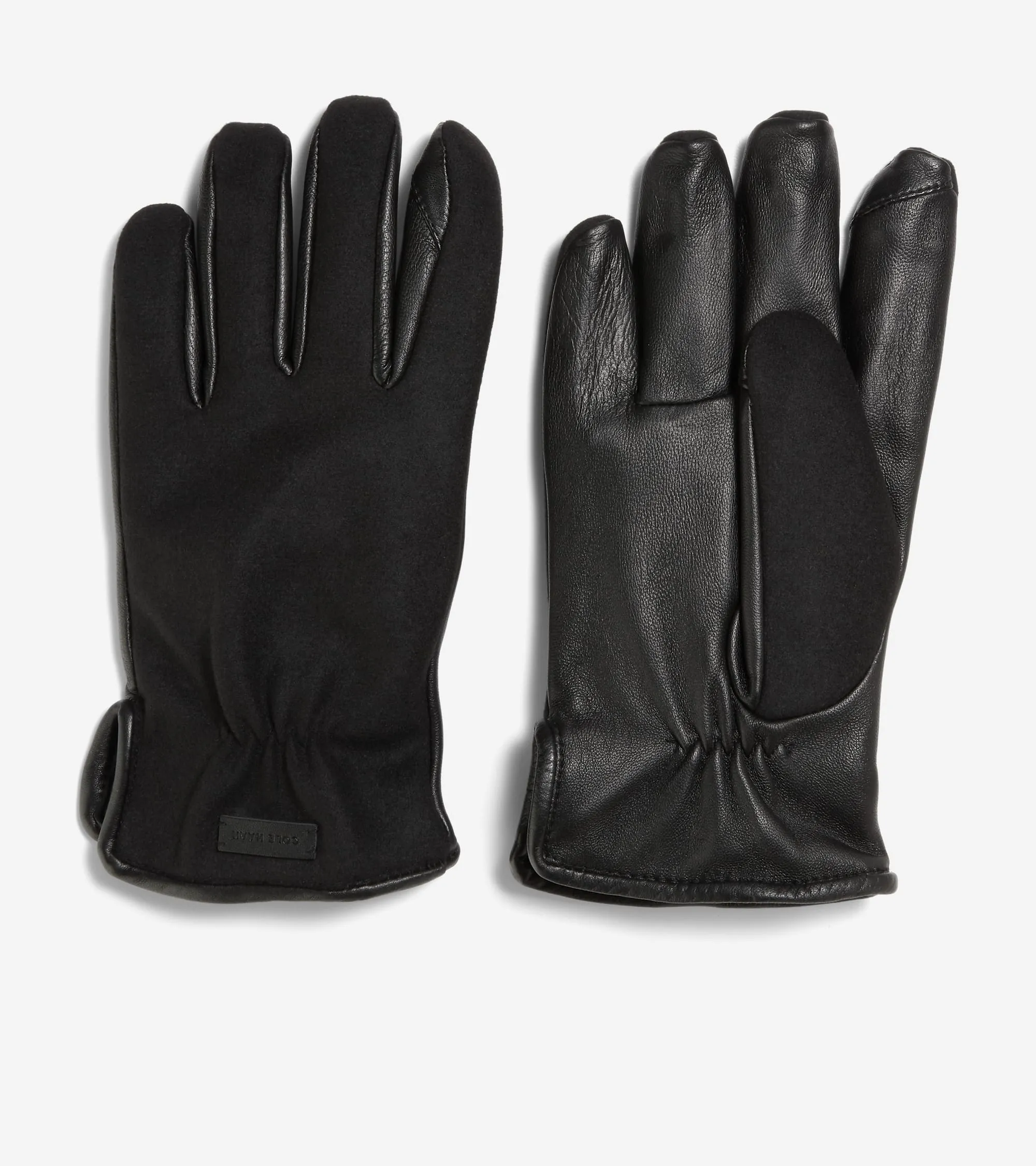 Wool Back Leather Glove